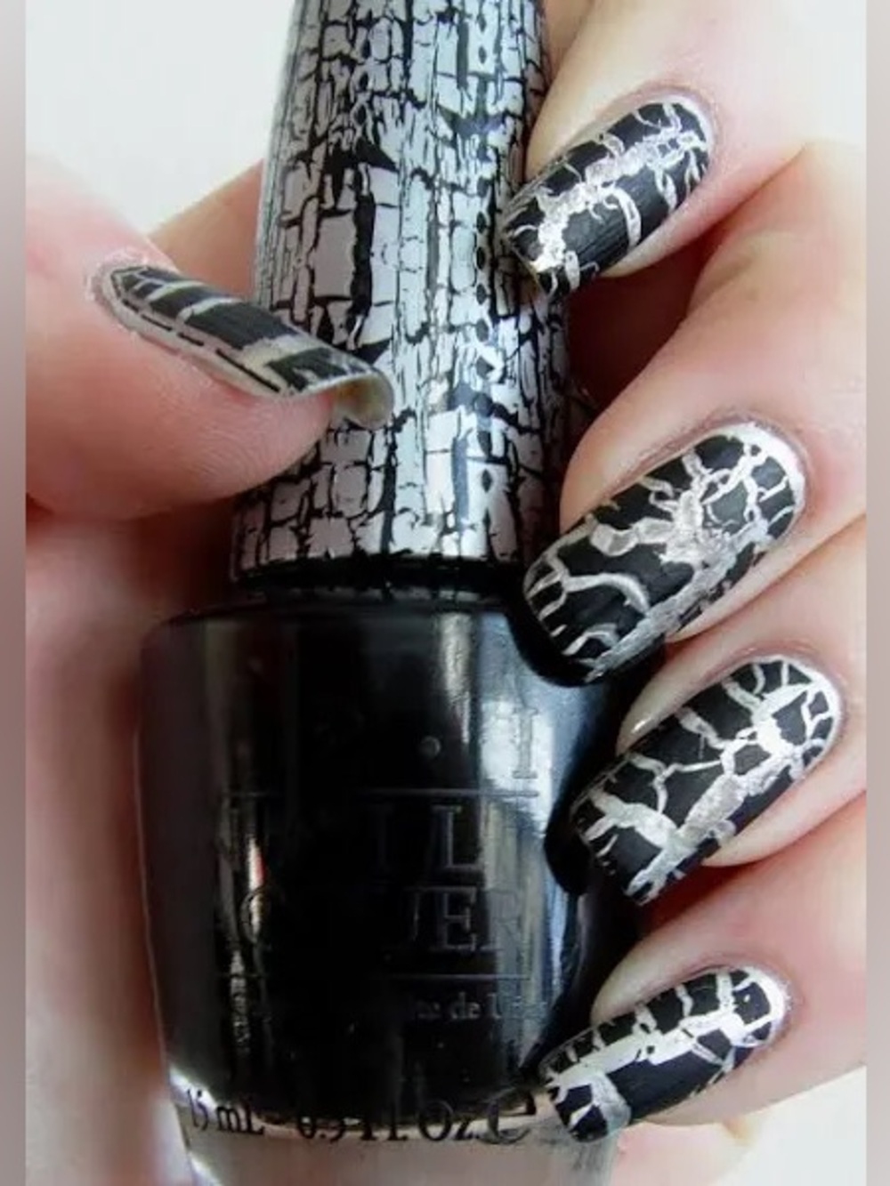 OPI Nail Polish | Black Shatter NL E53